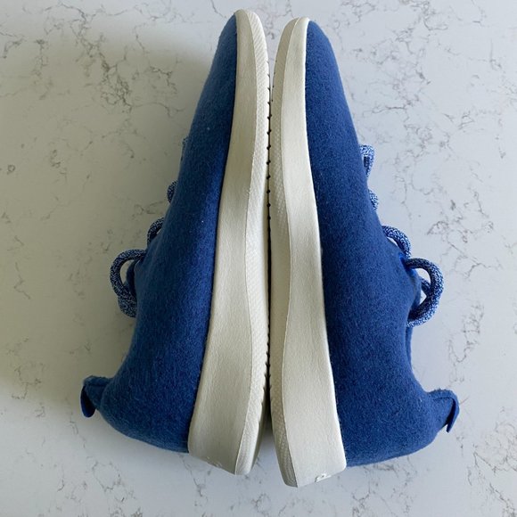 NWT Allbirds Limited Edition Hazy Cobalt Women’s Wool Runners Sneakers Size 7 - Picture 6 of 12